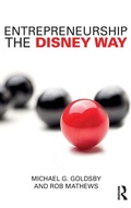 Cover: Entrepreneurship the Disney Way - Routledge