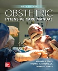 Cover: Obstetric Intensive Care Manual, Fifth Edition - McGraw-Hill Education