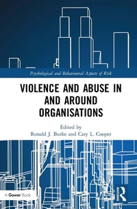 Abbildung von: Violence and Abuse In and Around Organisations - Routledge