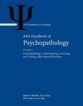Cover: APA Handbook of Psychopathology - American Psychological Association