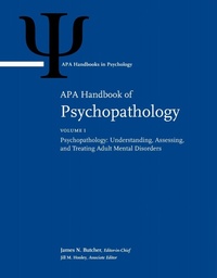 Enlarge image Cover: APA Handbook of Psychopathology - American Psychological Association
