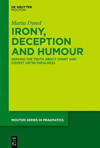 Abbildung von: Irony, Deception and Humour - De Gruyter Mouton