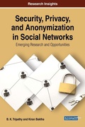 Cover: Security, Privacy, and Anonymization in Social Networks - IGI Global