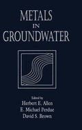 Cover: Metals in Ground Water - CRC Press