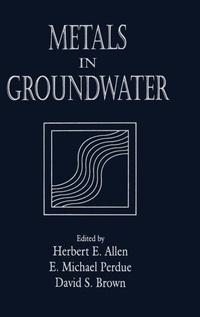 Enlarge image Cover: Metals in Ground Water - CRC Press