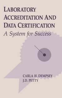 Abbildung von: Laboratory Accreditation Data Certification - A System for Success - CRC Press