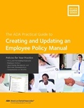 Cover: Creating and Updating an Employee Policy Manual - American Dental Association