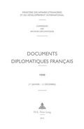 Cover: Documents diplomatiques fran&ccedil;ais - Peter Lang Verlag