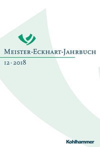 Abbildung von: Meister-Eckhart-Jahrbuch - Kohlhammer