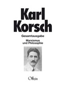 Cover: Marxismus und Philosophie - Offizin Hannover