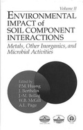 Cover: Environmental Impacts of Soil Component Interactions - CRC Press