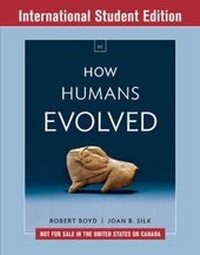 Enlarge image Cover: How Humans Evolved - WW Norton & Co