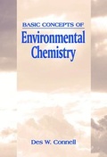 Cover: Basic Concepts of Environmental Chemistry - Lewis Publishers,U.S.