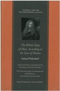 Cover: Whole Duty of Man According to the Law of Nature - Liberty Fund Inc