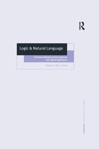 Enlarge image Cover: Logic & Natural Language - Routledge