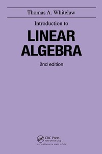 Abbildung von: Introduction to Linear Algebra, 2nd edition - CRC Press