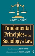 Cover: Fundamental Principles of the Sociology of Law - Routledge