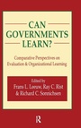 Cover: Can Governments Learn? - Routledge