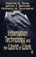 Cover: Information Technology and the World of Work - Routledge