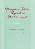 Cover: Principles of Politics Applicable to All Governments - Liberty Fund Inc