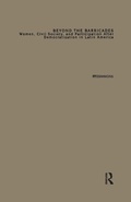 Cover: Beyond the Barricades - Routledge