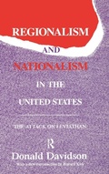 Cover: Regionalism and Nationalism in the United States - Routledge