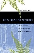 Cover: This Meager Nature - Northern Illinois University Press