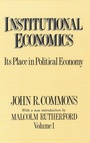 Cover: Institutional Economics - Routledge