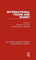 Cover: International Trade and Money - Routledge