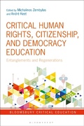 Cover: Critical Human Rights, Citizenship, and Democracy Education - Bloomsbury Academic