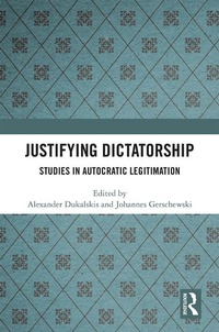 Abbildung von: Justifying Dictatorship - Routledge