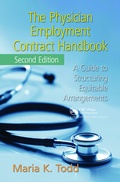 Cover: The Physician Employment Contract Handbook - CRC Press