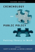 Cover: Criminology and Public Policy: Putting Theory to Work - Temple University Press,U.S.