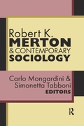 Cover: Robert K. Merton and Contemporary Sociology - Routledge