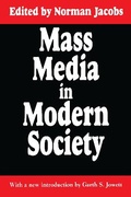 Cover: Mass Media in Modern Society - Routledge