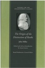 Cover: Origin of the Distinction of Ranks - Liberty Fund Inc