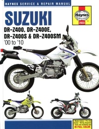Abbildung von: Suzuki DR-Z400, DR-Z400E, DR-Z400S & DR-Z400SM (00 to 10) - Haynes Manuals Inc