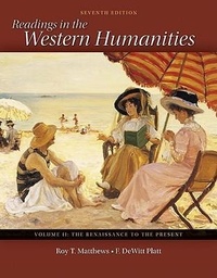 Enlarge image Cover: Readings in the Western Humanities Volume 2 - McGraw-Hill Humanities/Social Sciences/Languages