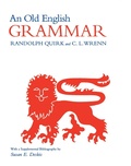 Cover: An Old English Grammar - Northern Illinois University Press