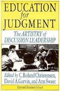 Cover: Education for Judgment - Harvard Business Review Press