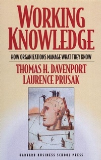 Enlarge image Cover: Working Knowledge - Harvard Business Review Press