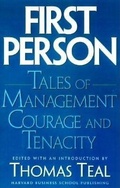 Cover: First Person - Harvard Business Review Press