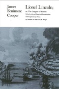 Cover: Lionel Lincoln: or, The Leaguer of Boston - State University of New York Press