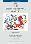 Cover: The Entrepreneurial Venture - Harvard Business Review Press