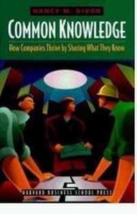 Enlarge image Cover: Common Knowledge - Harvard Business Review Press