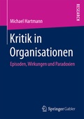 Cover: Kritik in Organisationen - Springer Gabler