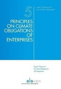 Bild: Principles on Climate Obligations of Enterprises - Eleven International Publishing