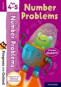 Enlarge image Cover: Progress with Oxford: Progress with Oxford: Number Problems Age 4-5 - Practise for School with Essential Maths Skills - Oxford University Press