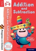 Cover: Progress with Oxford: Progress with Oxford: Addition and Subtraction Age 5-6 - Practise for School with Essential Maths Skills - Oxford University Press