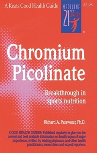 Enlarge image Cover: Chromium Picolinate - Keats Pub Inc